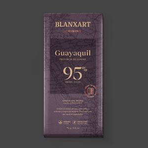 Blanxart Guayaquil 95% tumma suklaa, vegaaninen
