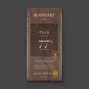 Blanxart Peru 77% tumma suklaa, luomu, vegaaninen