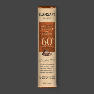 Blanxart tumma suklaa Ghana 60 %, minipatukka 28 g, vegaaninen