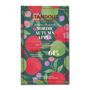 Nordic Autumn Apple 61 % tumma suklaalevy