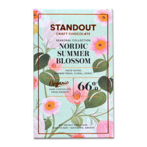 SC_NSB_Front_2_2500x2500 Nordic Summer Blossom 66 % tumma suklaalevy