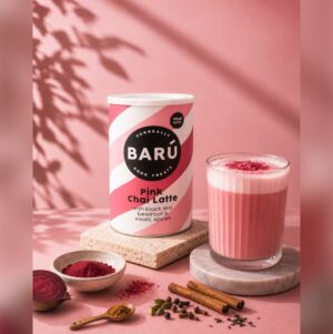 baru-pink-chai-latte-juomajauhe Barú Pink Chai Latte -juomajauhe